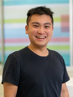 Headshot of man smiling